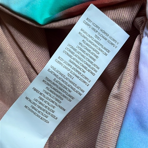 Citrus reversible tie dye swim/active shorts - Picture 10 of 14